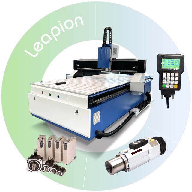 4 Axis CNC Router with Degree Rotating Spindle LR-1325
