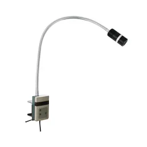 YSENMED病院デスククリップオンLEDポータブル試験ランプ垂直LED手術灯可動試験ランプLED試験ランプモバイル