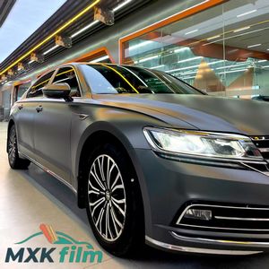 Film de protection de voiture en <span class=keywords><strong>vinyle</strong></span> noir mat brossé, noir fuchsia, noir mat super <span class=keywords><strong>diamant</strong></span>, brun mat, pour SUV, 1,52 x 18 m, qualité supérieure, 5 pi x 100 pi - Product Image 1