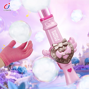 Pistolet à bulles électrique élastique Chengji, machine à bulles de dessin animé portable, souffleur de bulles, jouet d'extérieur pour enfants - Product Image 3