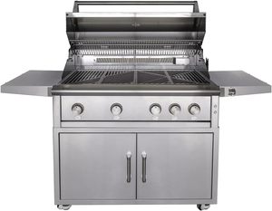 <span class=keywords><strong>Barbecue</strong></span> rotatif électrique au gaz en acier inoxydable pour usage domestique avec allumage électronique par impulsion pour 3 à 6 <span class=keywords><strong>personnes</strong></span> - Product Image 1