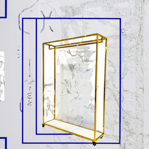 Tàu Vàng tầng đứng quần áo giá cho cửa hàng Boutique hiển thị đứng cho T-Shirt & ăn mặc cho cửa hàng & cửa hàng - Product Image 2