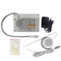 Système d'interphone de comptoir à double voie 2W pour banque, bureau, magasin, station
