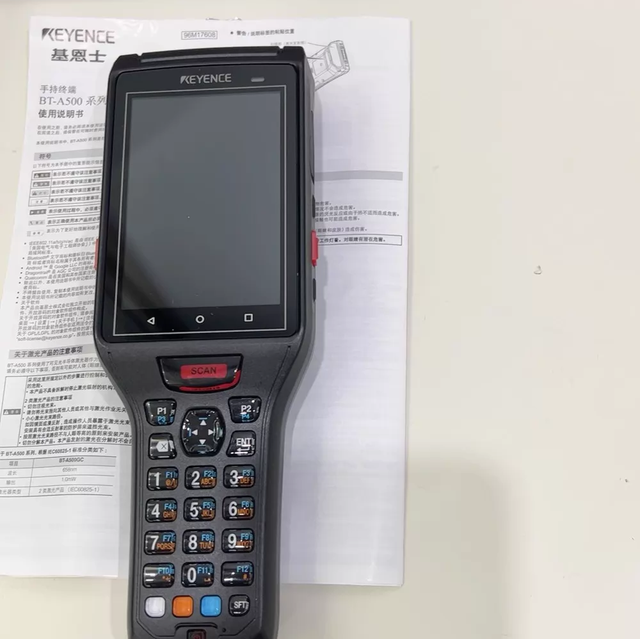 KEYENCE BT-A500GC Handheld Terminal Android PDA Barcode Reader IP65 2.0m Drop BT A500GC