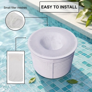 Chaussettes de skimmer de piscine en nylon et sac filtrant en maille fine – Chaussette de skimmer de piscine premium pour filtres de piscine et <span class=keywords><strong>spa</strong></span> - Product Image 6