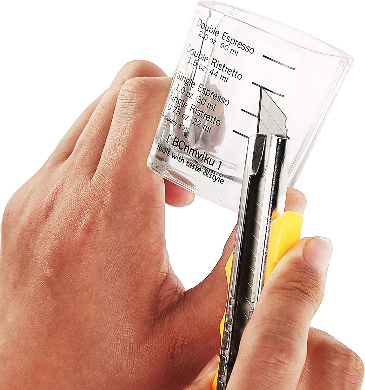 Wholesale 2oz cheap small capacity clear square shot glass