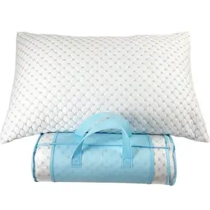 Hot Seller Cool Reading Pillow With Shredded Memory Foam Pillow Cross Cut Comfortable