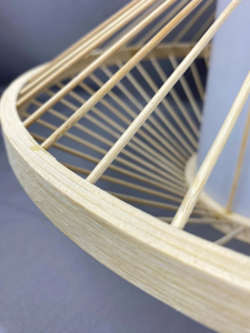 Hand Woven Bamboo Rattan Pendant Light Adjustable Boho Chandelier Dining Room <b>Ceiling</b> Lamp Home <b>Decor</b> - Product Image 6