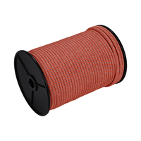 Cordon d'escalade en polyester durable de 6 mm conçu pour les systèmes de cordes d'alpinisme et les tâches de mise en place d'équipements de sauvetage