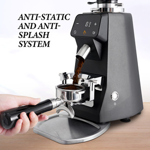 Moulin à café professionnel à meules coniques de 64 mm, grande capacité 500g, 100 réglages, pour expresso - Product Image 6