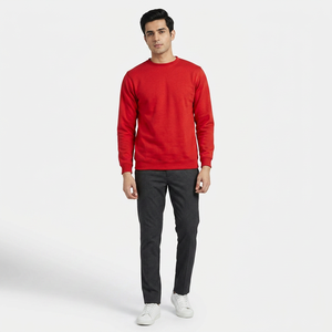 Wholesale New Men's Casual Sweatshirts Cotton Blended Custom Design Breathable Fabric Custom Design Sweatshirt for Men - Product Image 1