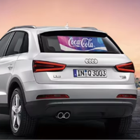 Écran LED transparent pour voiture, mur vidéo invisible, haute luminosité, notifications d'alarme CMS RDM, garantie 1 an