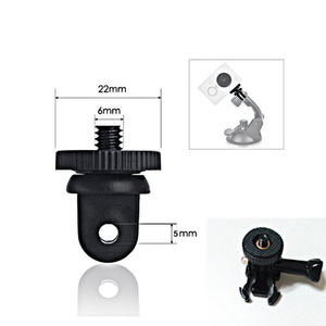 Placa adaptadora de accesorios de zapata caliente con espaciador de tornillo roscado de 1/4 para cámaras de acción GoPro, <span class=keywords><strong>DJI</strong></span>, Insta360 - Product Image 3