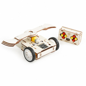 Kit de robot de combat en bois à assembler soi-même OKYN25930-9, jouet éducatif STEM pour enfants, projet scientifique pour étudiants - Product Image 1