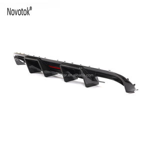 Kit de carrosserie en fibre de carbone 08-12 S4 B8 de haute qualité adapté au diffuseur de lèvre avant mince <span class=keywords><strong>Audi</strong></span> S4 - Product Image 1