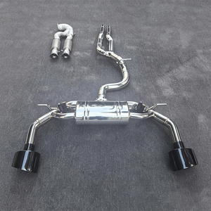 Système d'échappement Catback avec silencieux et valve pour <span class=keywords><strong>Audi</strong></span> <span class=keywords><strong>RS3</strong></span> RS5 B9.5 berline <span class=keywords><strong>2019</strong></span> 2021 2022 - <span class=keywords><strong>Prix</strong></span> usine. - Product Image 1