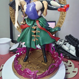Offres Spéciales produit de haute qualité une pièce 40CM Zoro YG Nico <span class=keywords><strong>Robin</strong></span> étreignant Posture modèle jeu Anime Figure dessin animé-personnage - Product Image 6