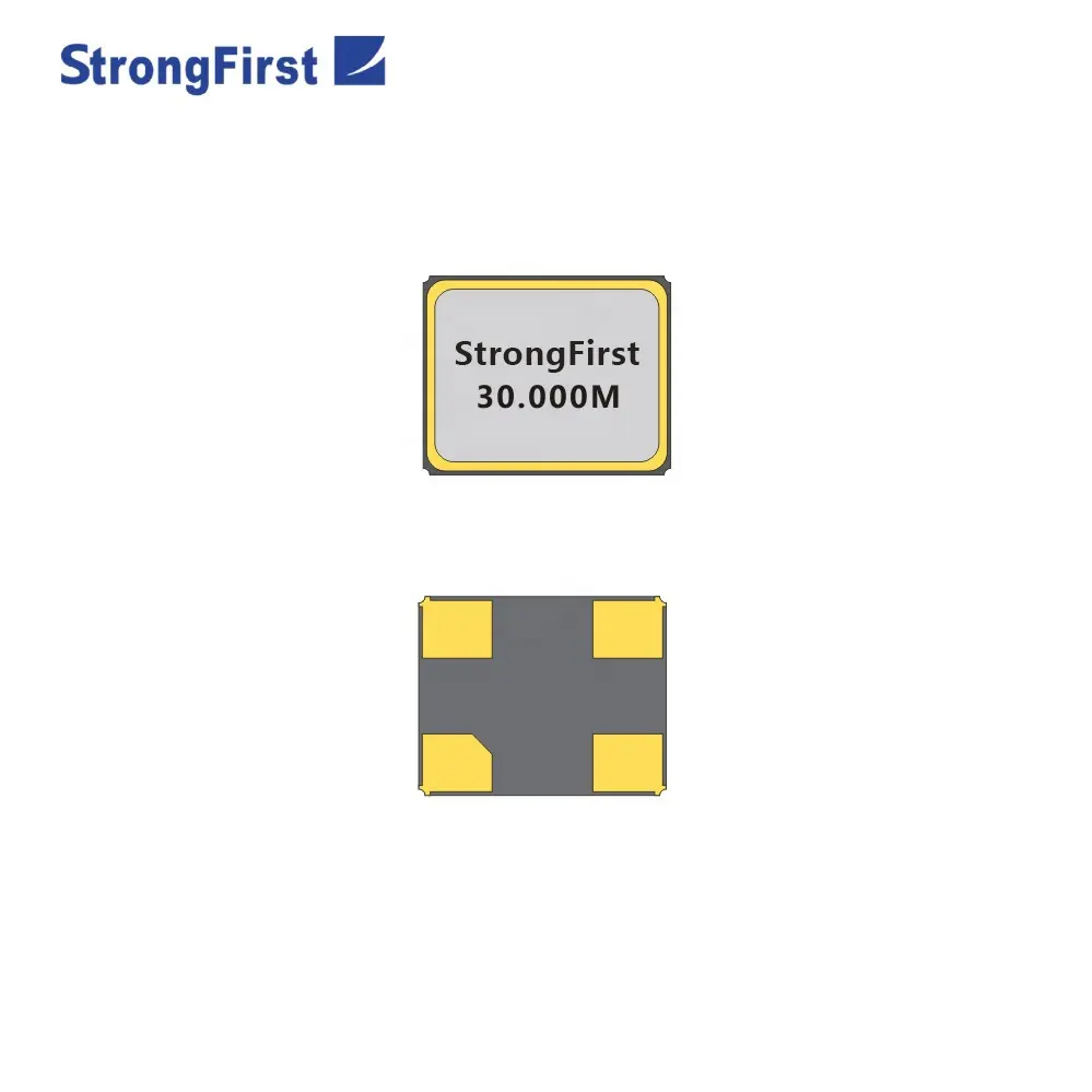 StrongFirst Quartz Crystal Unit, Crystal resonator, Center frequency:24.000Mhz SMD1.6*1.2mm,8pF,+/-20PPM,50 OhmESR for