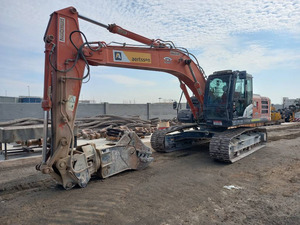 Excavatrice sur chenilles diesel HITACHI ZX220LC d'occasion originale haute performance en excellente condition de travail Prix bas en vente - Product Image 4