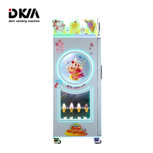 DKM espèces carte de crédit monnayeur robot entièrement automatique distributeur automatique de crème glacée molle - Product Image 3