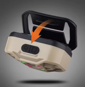 New COB Super Bright Head <b>Light</b> 5 Modes <b>Motion</b> <b>Sensor</b> USB Rechargeable Portable Waterproof with Adjustable Beam Headlamp - Product Image 2