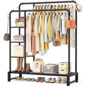 Modern Simple Home Furniture <b>Clothes</b> Drying <b>Rack</b> Adjustable Height Eco-friendly Material Customized Color for Bedroom Hotel - Product Image 1