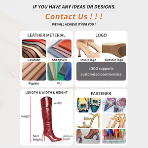 Bottes Chelsea <span class=keywords><strong>à</strong></span> talon épais et bout pointu en cuir véritable pour femmes, respirantes et personnalisées, fabriquées par le <span class=keywords><strong>fabricant</strong></span> - Product Image 3
