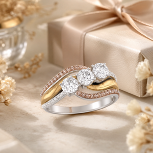 Anello di Fidanzamento in Pietra Bianca per Donne, Gioiello da Dito Elegante in Stile Europeo e Americano - Product Image 6