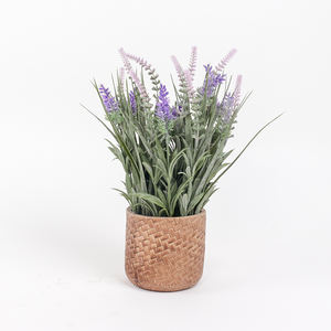 2021 Dekorative Blumen und Pflanzen Lavendel Blumen Bonsai Lavanda Flor Boda Lavanda künstliche <span class=keywords><strong>Ramo</strong></span> de Lavanda - Product Image 3