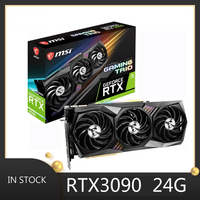 Carte Graphique Gigabyte GeForce RTX 3090 Gaming OC PCI Express pour Ordinateur de Bureau avec Nouveau Ventilateur