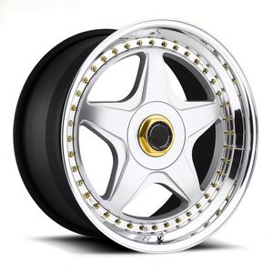Jantes en alliage pour voiture de tourisme Deep Dish 18X8.5 pouces 4/5X100 compatibles avec ALPINE <span class=keywords><strong>GTA</strong></span> avec rivets - Product Image 2
