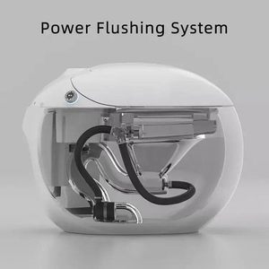 Eivorm Luxe Moderne Stijl Hete Verkoop Kleur Automatische Intelligente Toiletpot Badkamer Eendelig Automatisch Slim Toilet