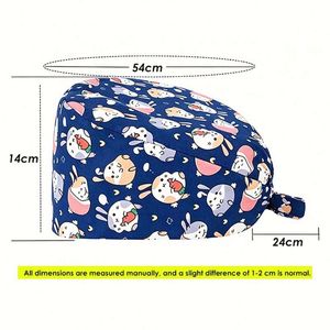 Cappello Chirurgico Personalizzato Unisex per Donne e Uomini con <span class=keywords><strong>Capelli</strong></span> Lunghi, Berretto Medico per Infermieri e Dottori - Product Image 5