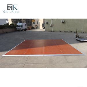 Pista de Baile con Aspecto de Madera, Plataforma de Madera Estable y Desmontable - Product Image 3