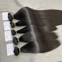 Mechones de Cabello Vietnamita con Doble Trama |   Onda Natural |   Cabello Humano Virgen 100% con Cutícula Alineada |   Sin Enredos ni Desprendimiento