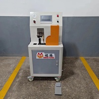 Machine d'insertion de semelles pneumatique motorisée MingTeng contrôlée par PLC avec engrenage pour empeigne de chaussure 220V/380V Garantie 1 an