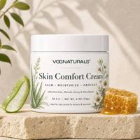 Crème Apaisante Peau Sèche et Irritée Marque Blanche – Baume Hydratant au Miel de Manuka Sans Parfum pour Peaux à Déchirures – Répare les Irritations – OEM