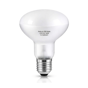 Bombilla Incandescente Reflectora R90 Mate 230V E27 60W - Product Image 2