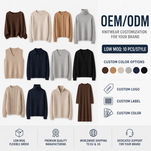 Collection Hiver 2026 – <span class=keywords><strong>Pull</strong></span> en <span class=keywords><strong>Cachemire</strong></span> Pur à 100 % pour <span class=keywords><strong>Femme</strong></span>, Bord Torsadé, Tricoté à la Machine Stoll, Origine Mongolie Intérieure - Product Image 5