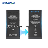 Batterie Lithium Ion Polymère Certifiée OEM RoHS pour iPhone 6s 8 Plus 12 Mini 15 Pro Max pour iPhone 16 16 Plus 16 Pro 16 Mobile