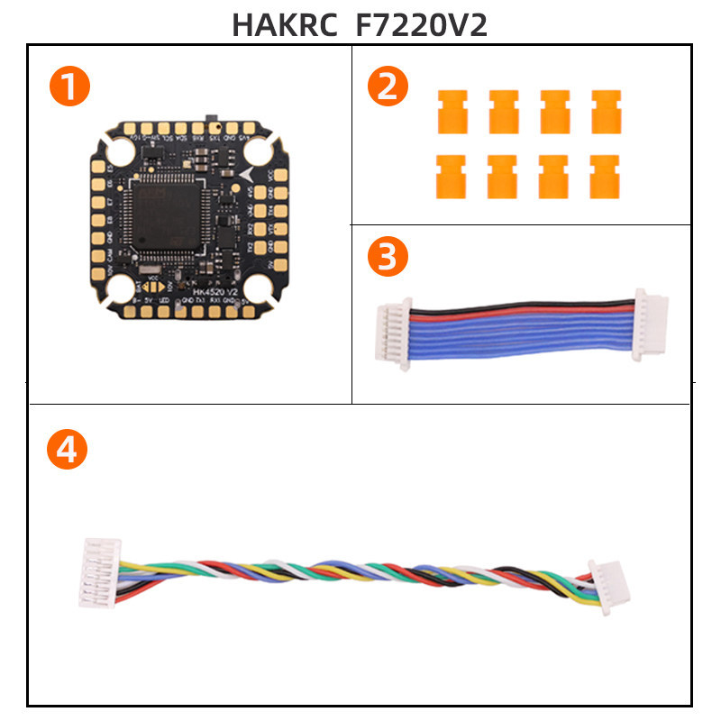 เฟิร์มแวร์ควบคุมการบิน F722 v2 hakrcf722v2