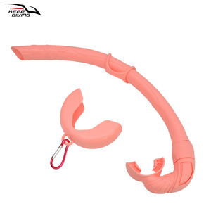 KEEP DIVING SN 503P Snorkel de Buceo Libre de Silicona Completa, Plegable, Portátil, para Entrenamiento de Natación y Respiración Subacuática - Product Image 6