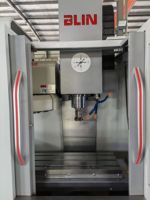 Centre d'usinage CNC 4 axes 12T BT40 avec guidage linéaire automatique et magazine d'outils pour fraisage de métaux, technologie allemande, qualité taïwanaise