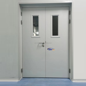 Ginee pintu otomatis kantor medis ruang operasi pembersih logam untuk rumah sakit atau Lab - Product Image 4
