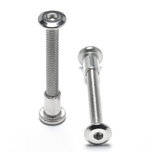 Chinesische Fabrik Maßgefertigte 304 Edelstahl M3 M4 M5 Abgeschrägte Sechskant-Mutternieten Stoßschrauben Chicago-Schrauben - Product Image 1