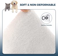 Hamac pour chat suspendu réversible et doux, lit de cage réglable, lot de 2, nid douillet pour animaux de compagnie