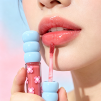 FAIRY LG207 Gloss à lèvres liquide hydratant et brillant avec parfum fruité de haute qualité
