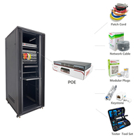 Armoire de serveur sur pied KICO 42U 800x1000, armoire pour câbles Ethernet, équipement de télécommunication, armoire de centre de données