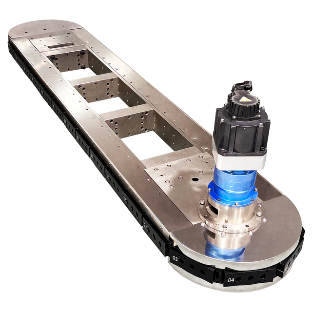 KNK KS150 High Speed Circular Guide Rail Precision Link Type Indexing Chain Conveyor System Manufacturers