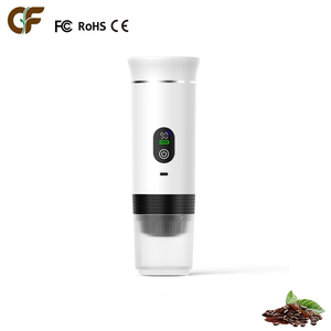 Macchina per Espresso Portatile Automatica con Riscaldamento Elettrico per Viaggi, Campeggio e Auto - Product Image 1